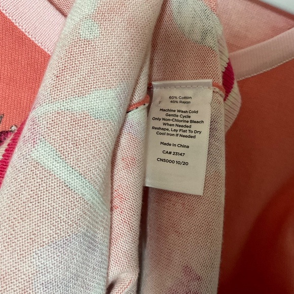 Talbots 3/4 Sleeve Floral Cardigan - Picture 12 of 13